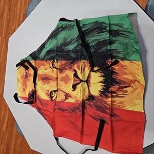 Cute Apron -  3 Multicolored Tiger With 2 Front Pockets (A-38)